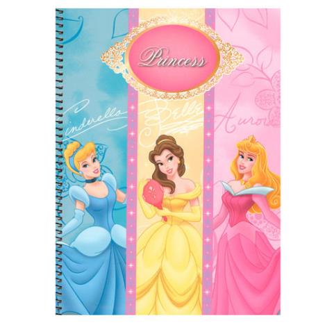Disney Princess Trio Spiral Bound A4 Hard Cover Notebook £4.99